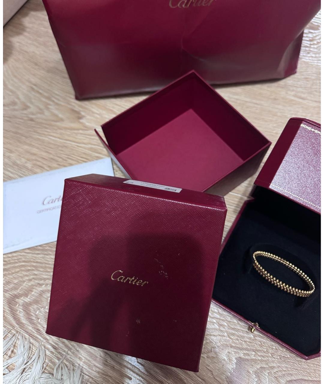 CARTIER Золотой браслет из розового золота, фото 4