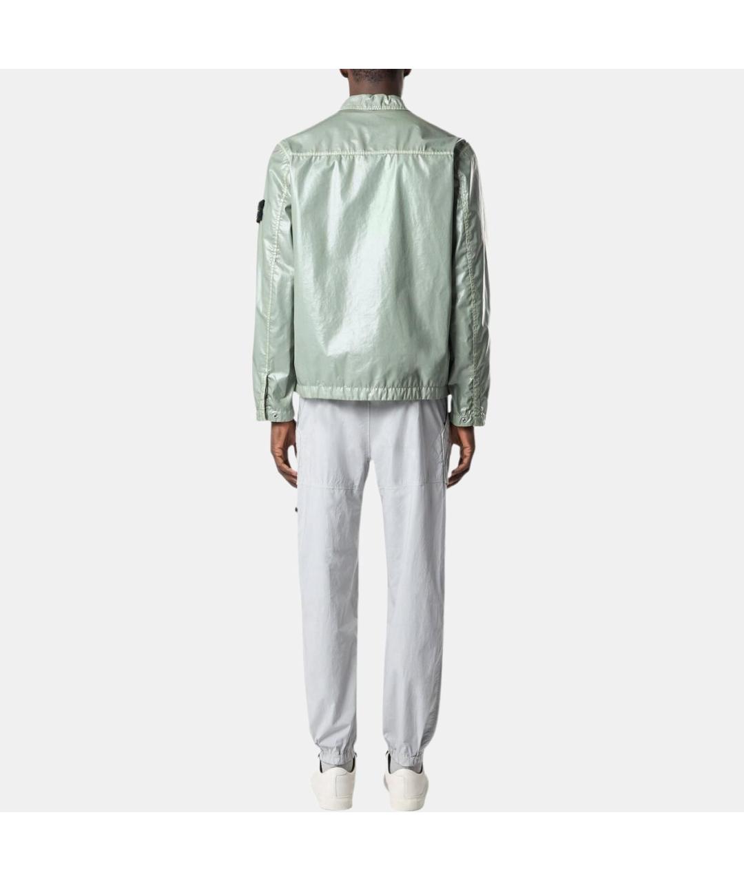 STONE ISLAND Зеленая куртка, фото 3