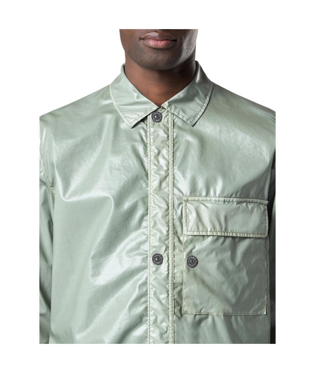 STONE ISLAND Зеленая куртка, фото 5