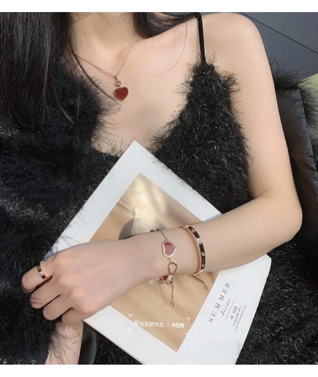 CHOPARD Золотое колье из розового золота, фото 7