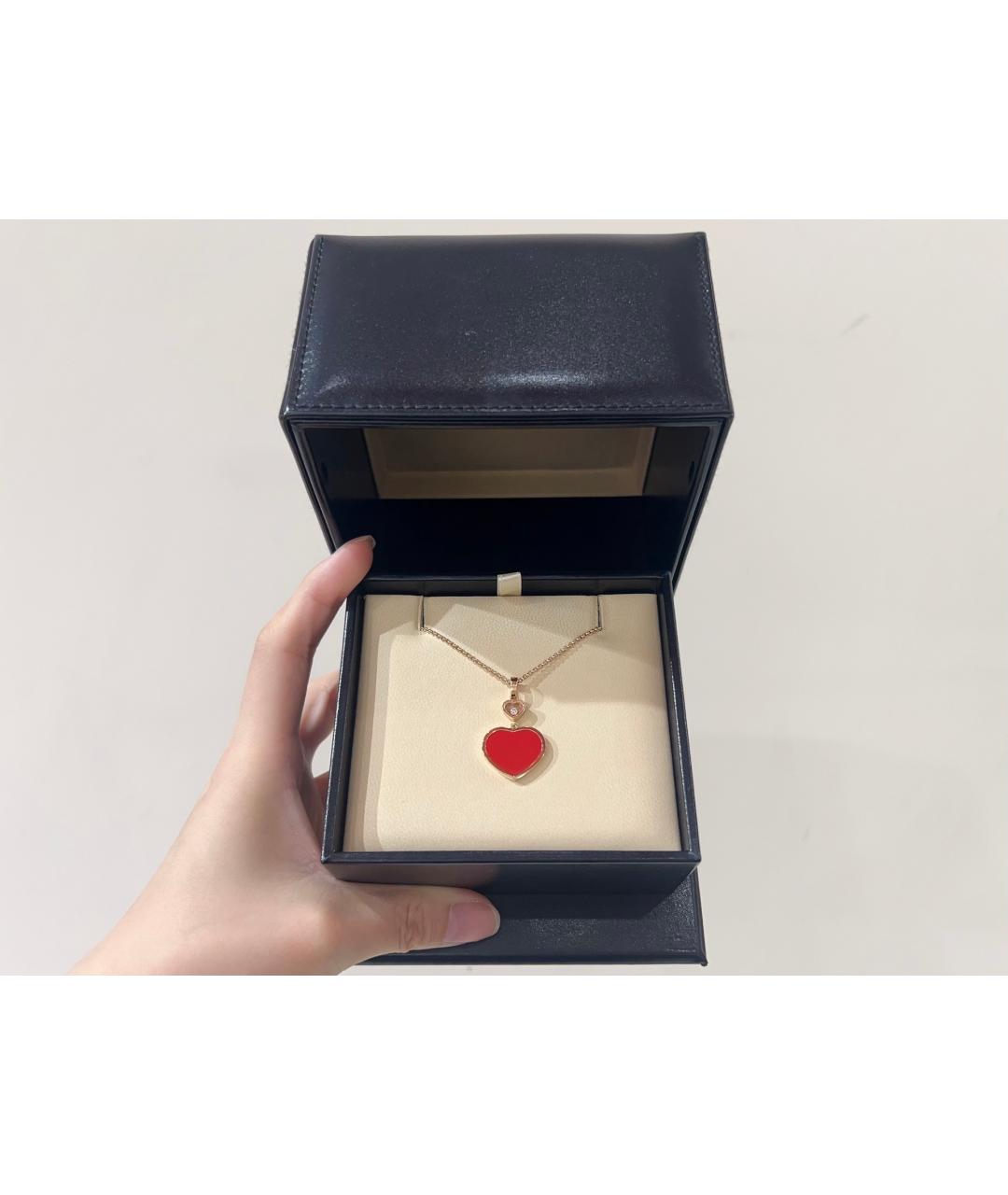CHOPARD Золотое колье из розового золота, фото 8