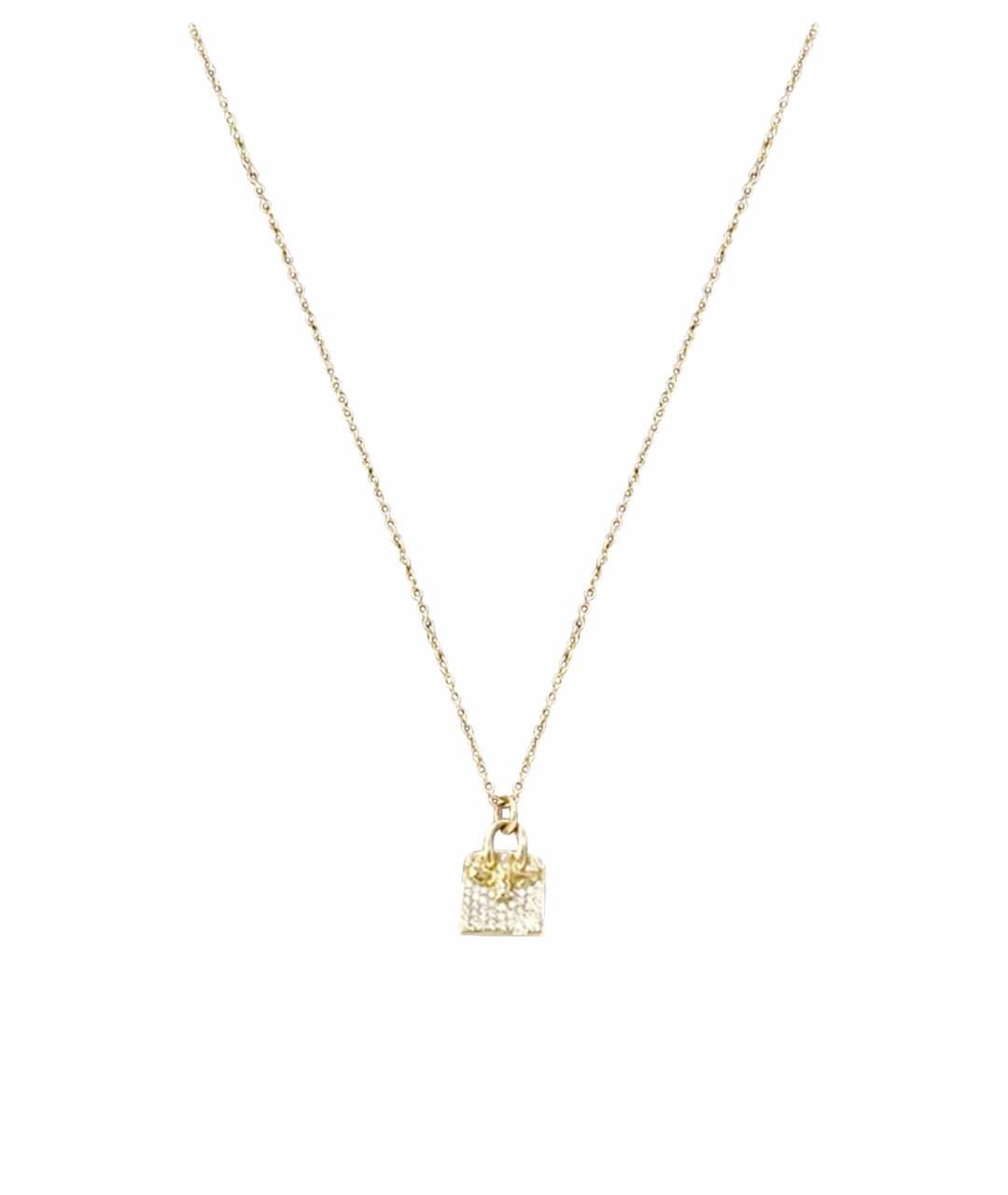 HERMES Золотое колье из розового золота, фото 1