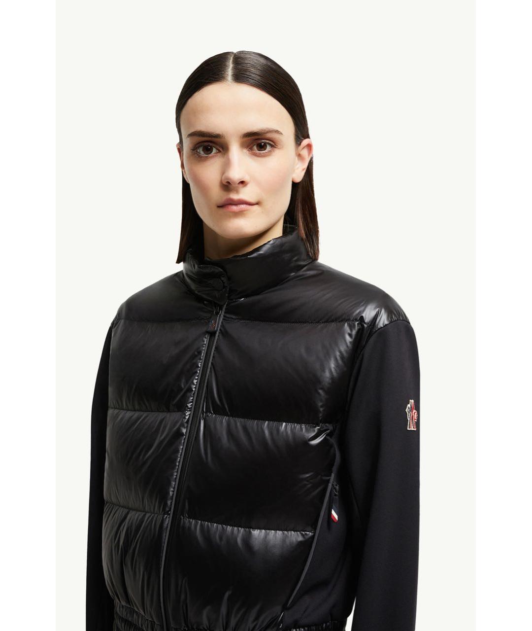 MONCLER Черная куртка, фото 4