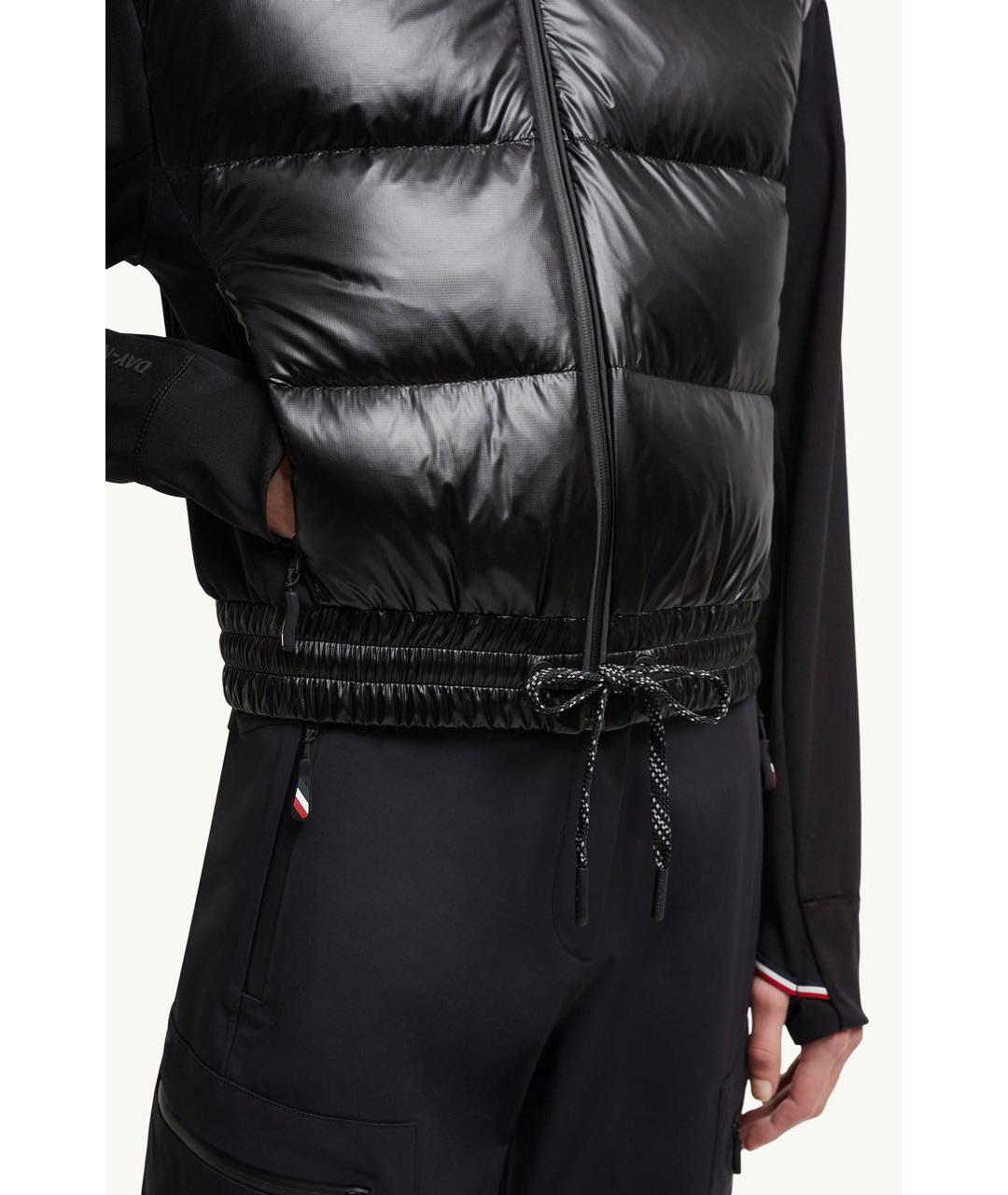 MONCLER Черная куртка, фото 3