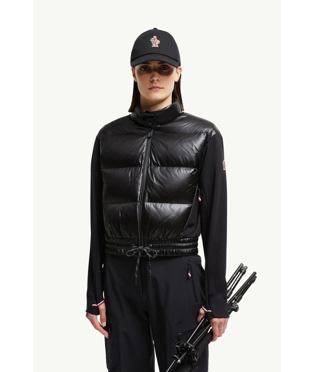 MONCLER Черная куртка, фото 2