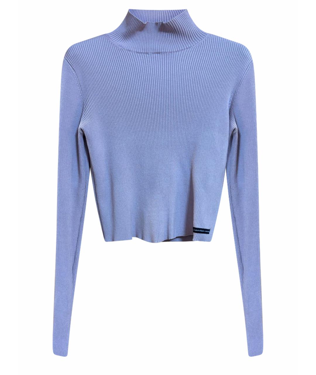 CALVIN KLEIN JEANS Розовая вискозная водолазка, фото 1