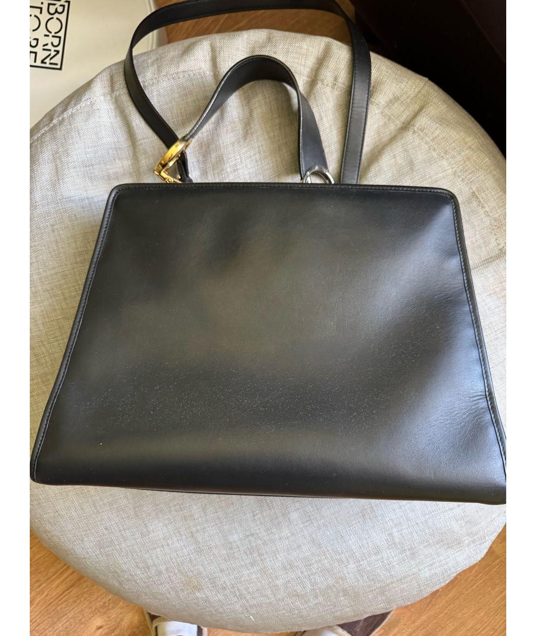 FENDI Черная кожаная сумка через плечо, фото 2