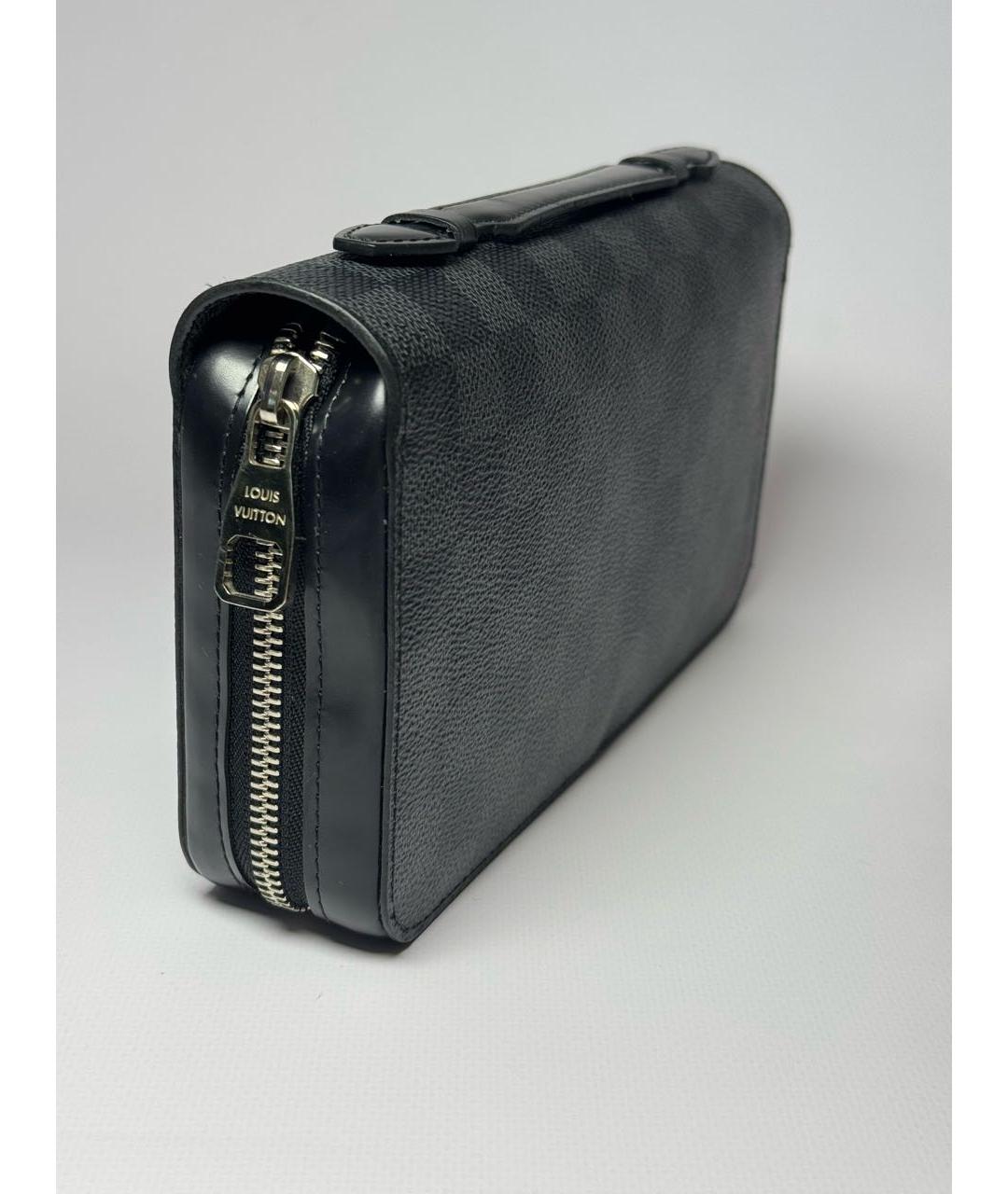 LOUIS VUITTON Черная барсетка, фото 2