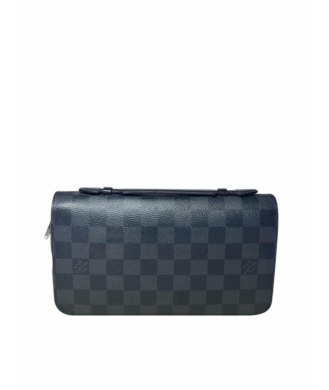 LOUIS VUITTON Черная барсетка, фото 1