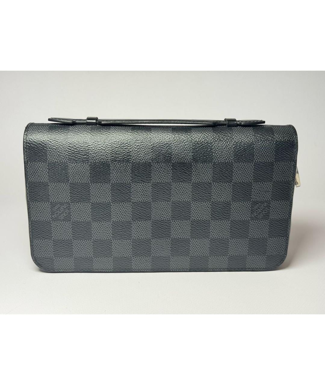 LOUIS VUITTON Черная барсетка, фото 3