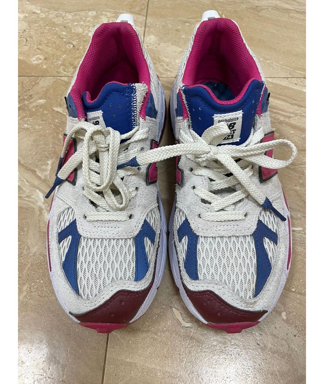NEW BALANCE Мульти текстильные низкие кроссовки / кеды, фото 2