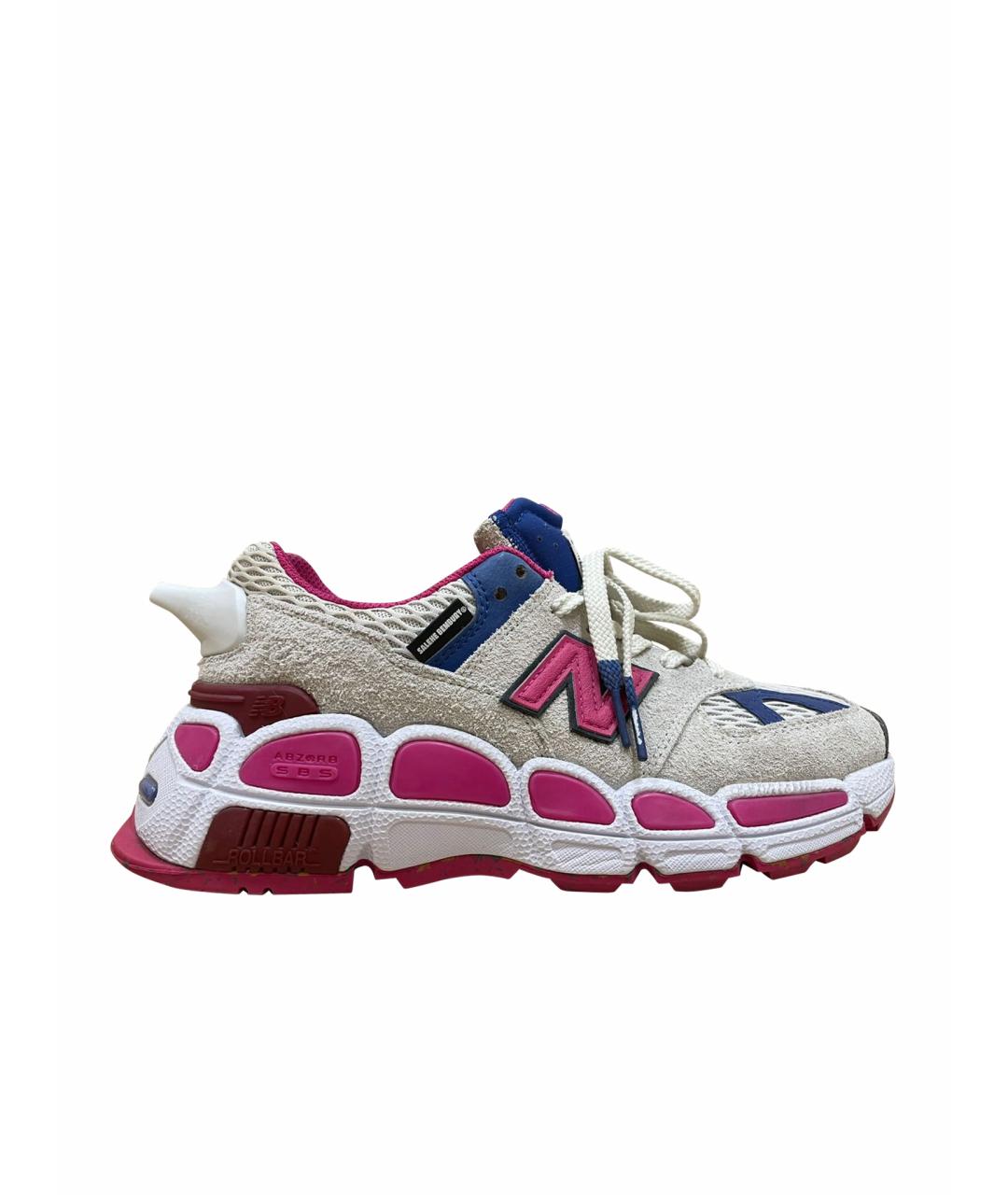 NEW BALANCE Мульти текстильные низкие кроссовки / кеды, фото 1