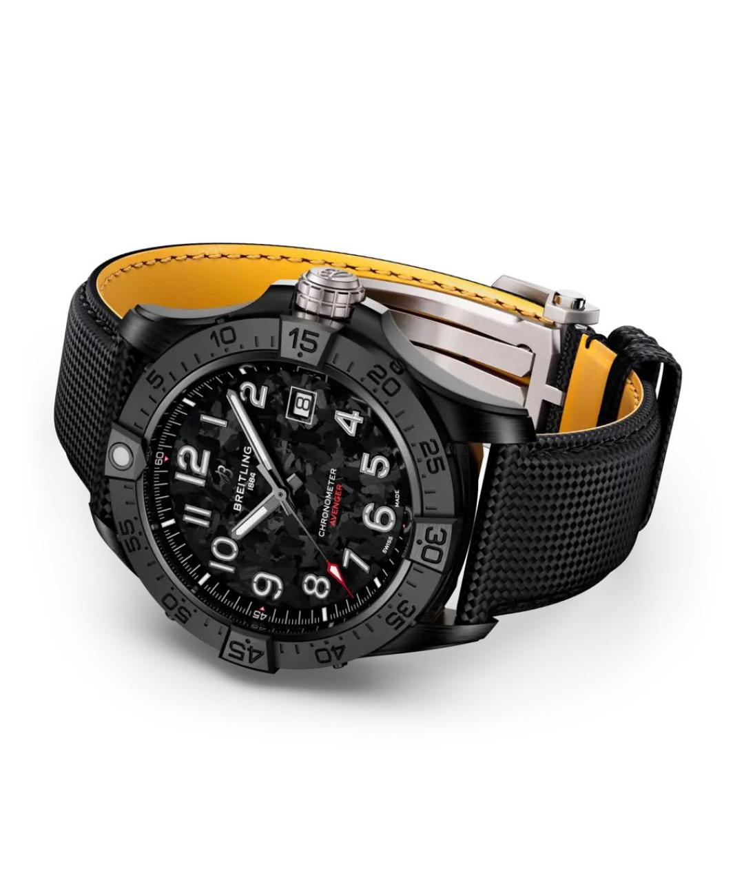 BREITLING Черные часы, фото 3