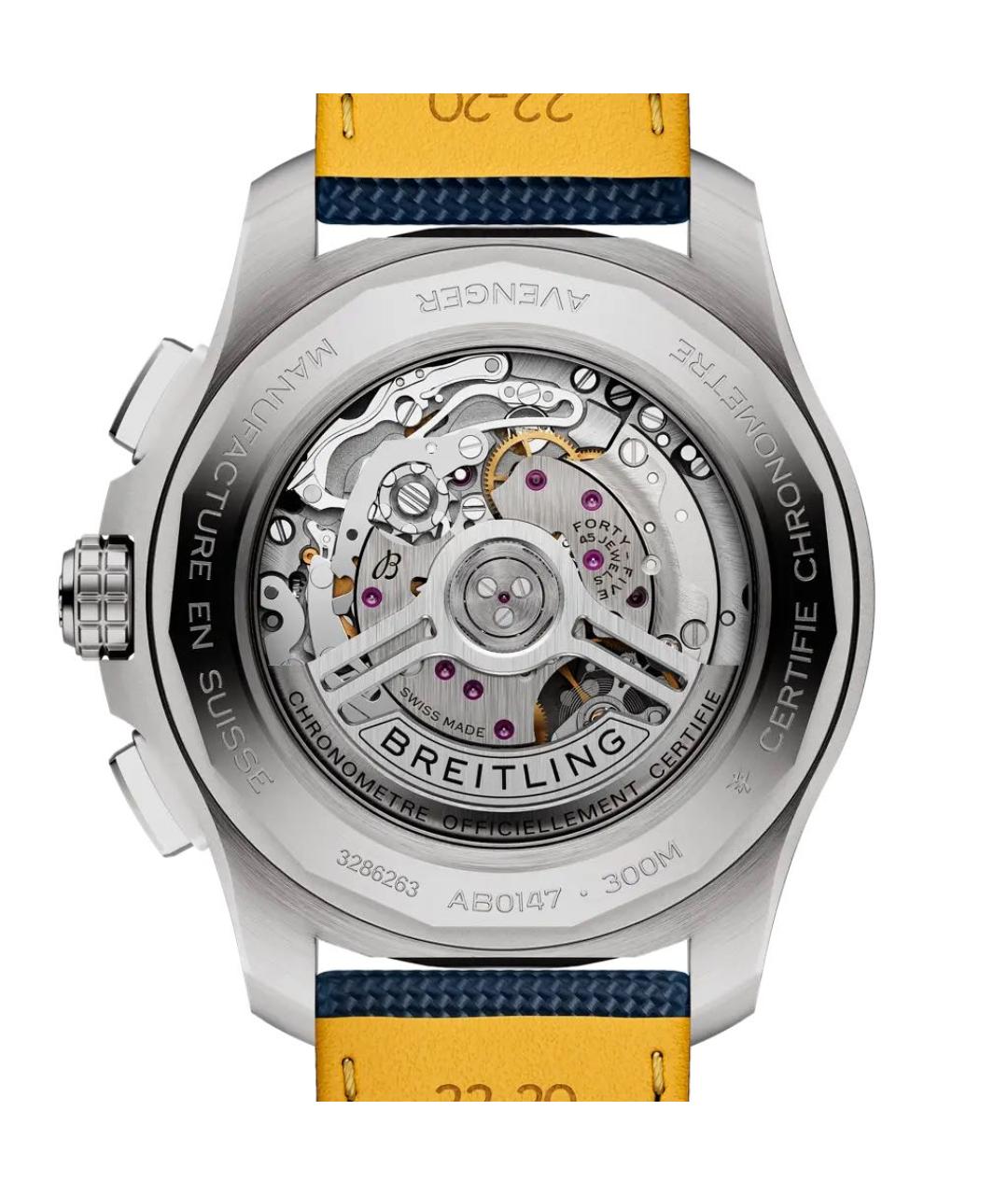 BREITLING Черные часы, фото 4