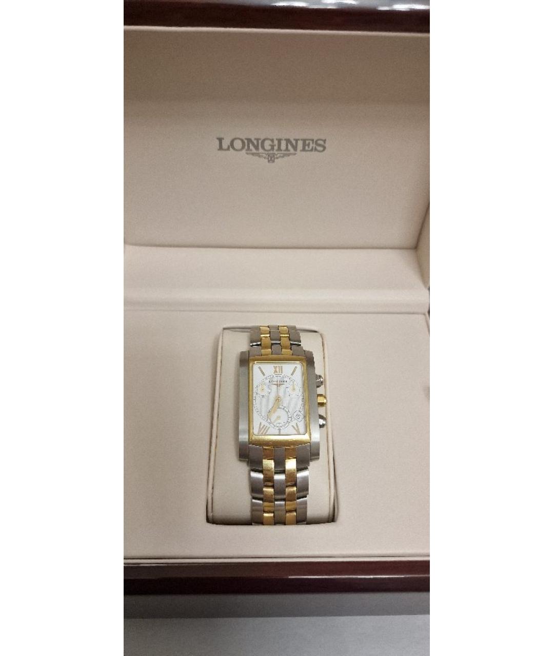 LONGINES Часы из золота и стали, фото 8