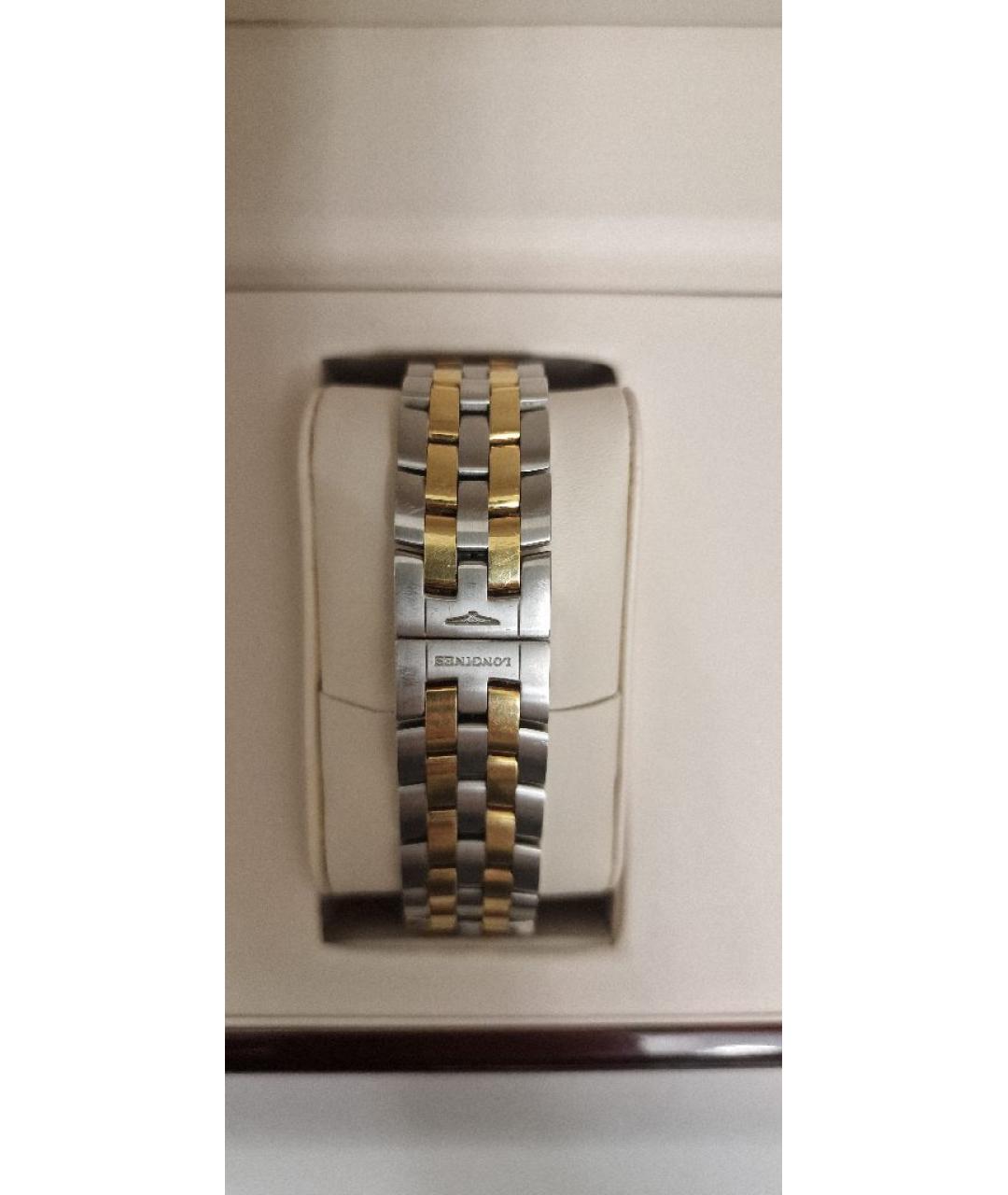 LONGINES Часы из золота и стали, фото 6