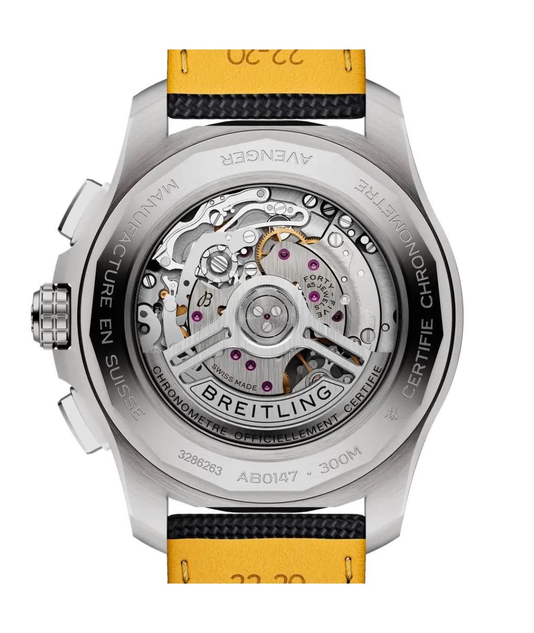 BREITLING Черные часы, фото 4