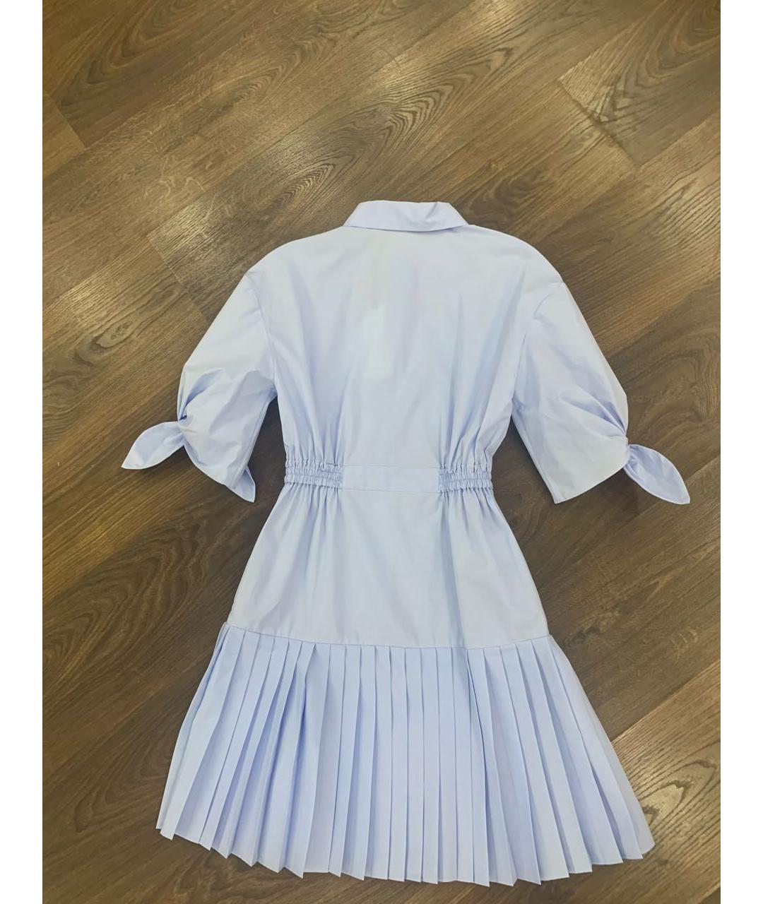 PINKO Голубое повседневное платье, фото 2