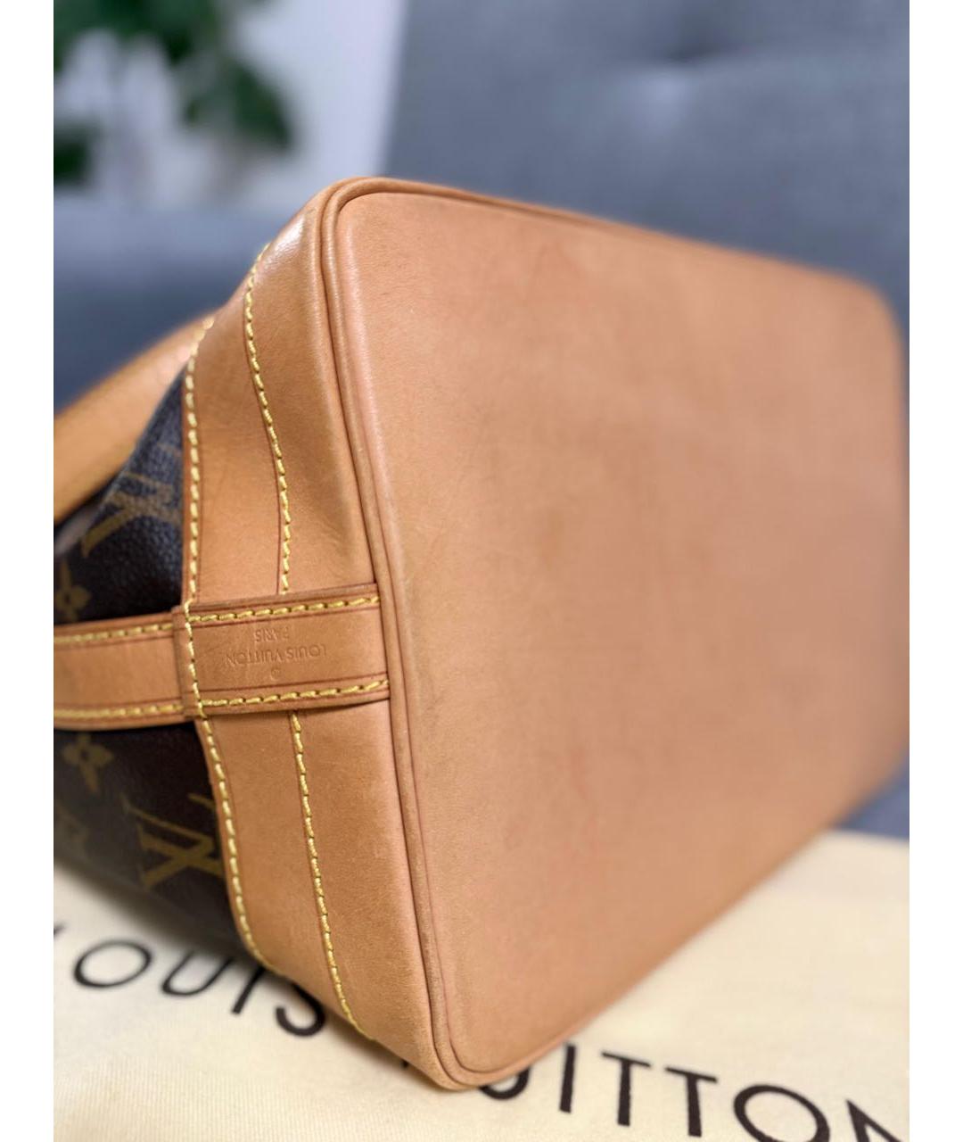 LOUIS VUITTON Коричневая сумка тоут, фото 6