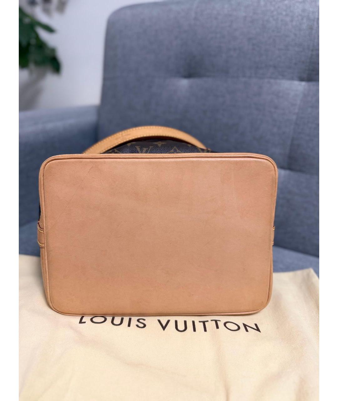 LOUIS VUITTON Коричневая сумка тоут, фото 5