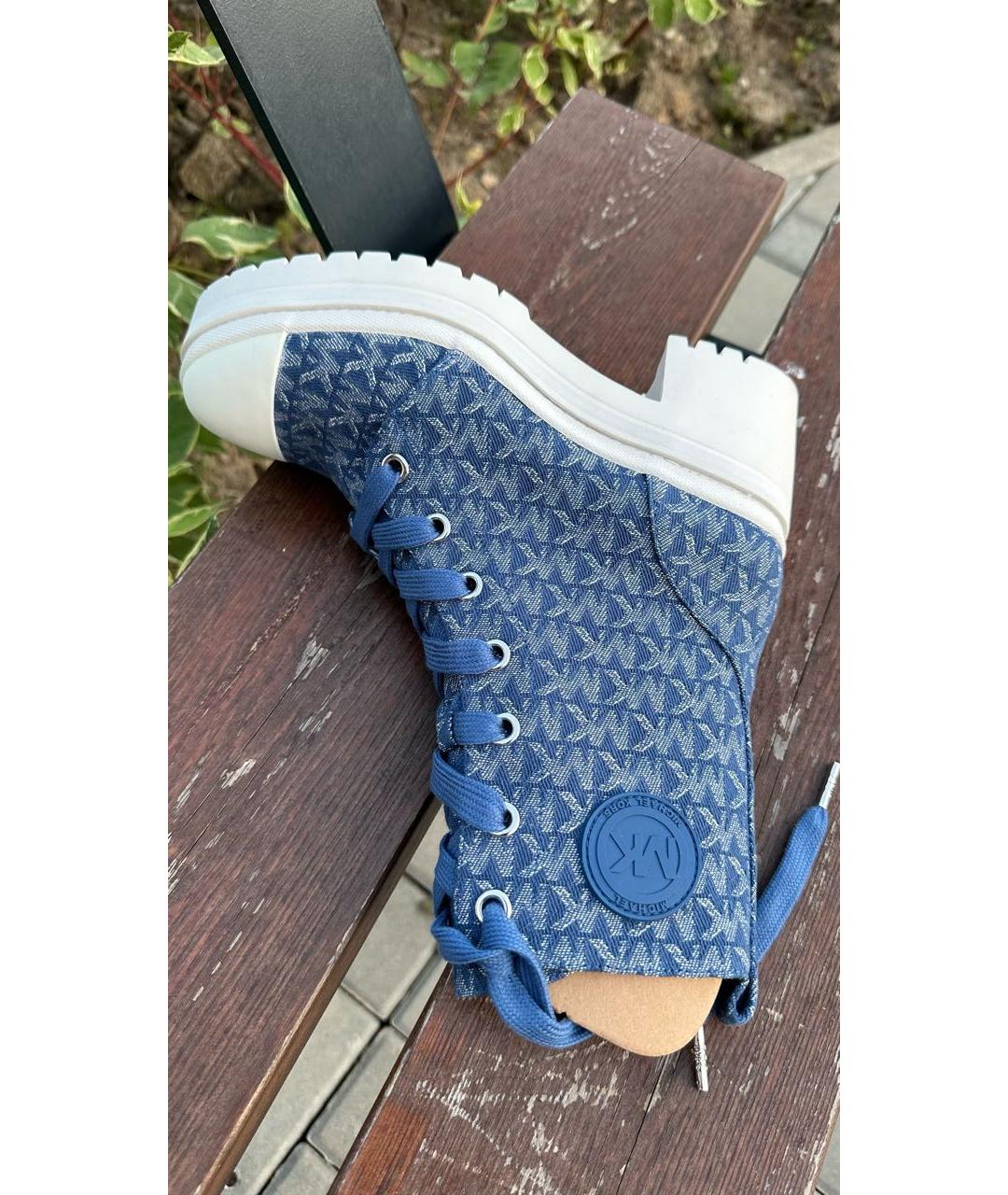MICHAEL KORS Синие ботинки, фото 7