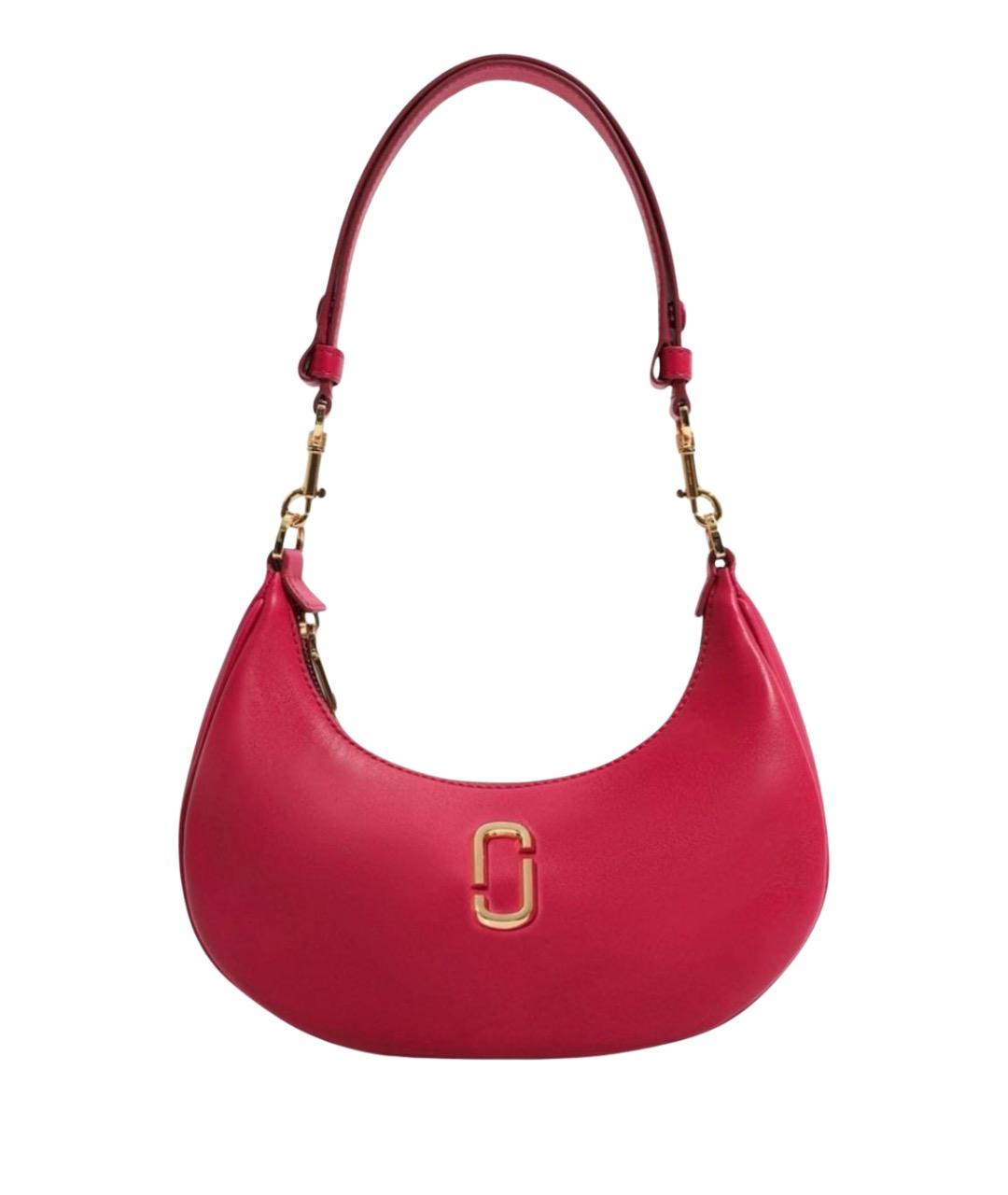 MARC JACOBS Фуксия кожаная сумка с короткими ручками, фото 1