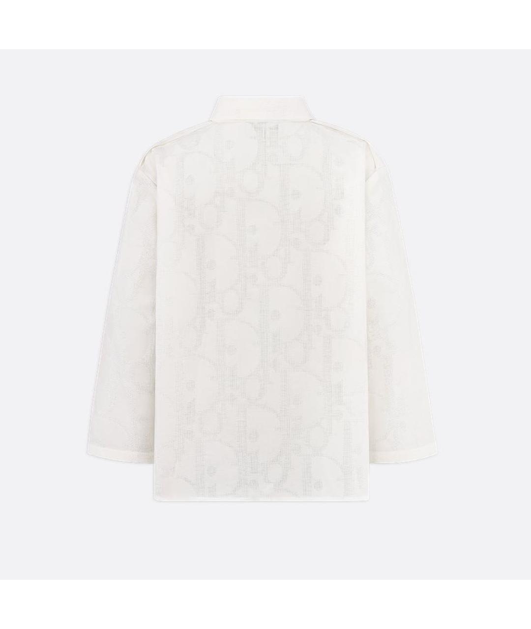 CHRISTIAN DIOR Белая хлопковая рубашка/блузка, фото 2