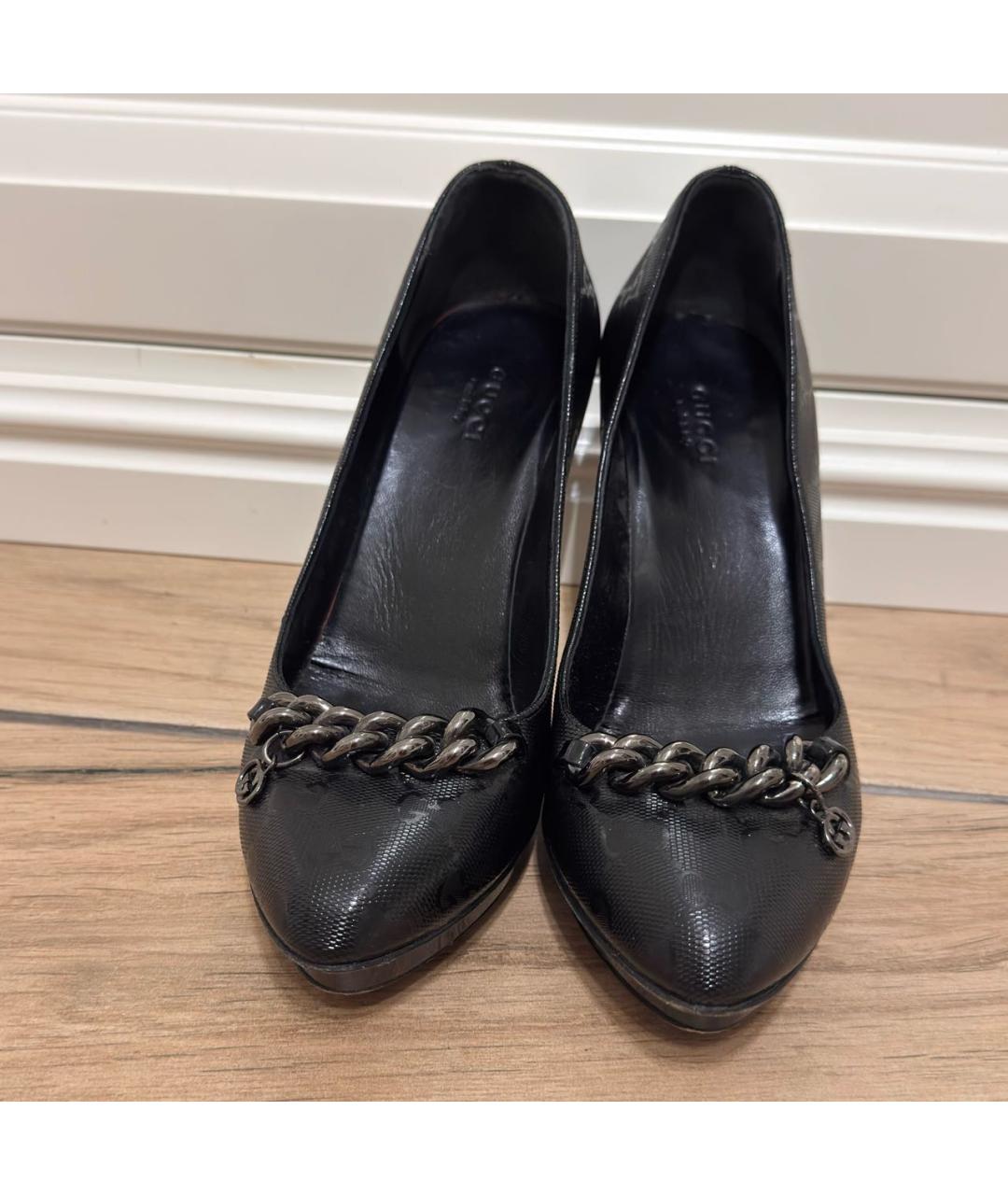 GUCCI Черные туфли, фото 2