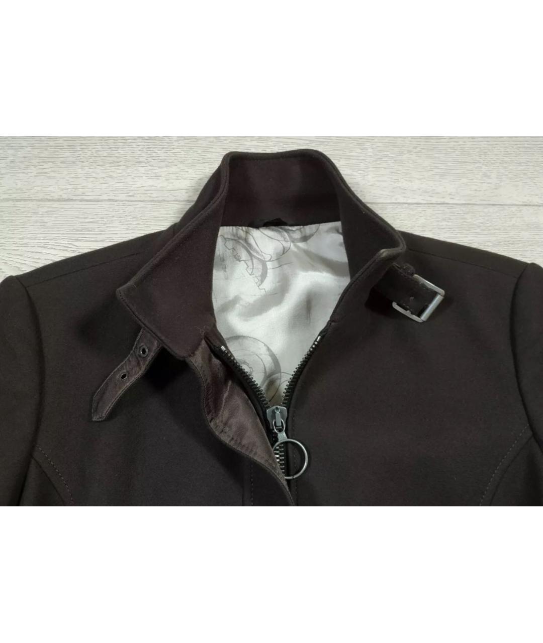 BELSTAFF Коричневое шерстяное пальто, фото 2