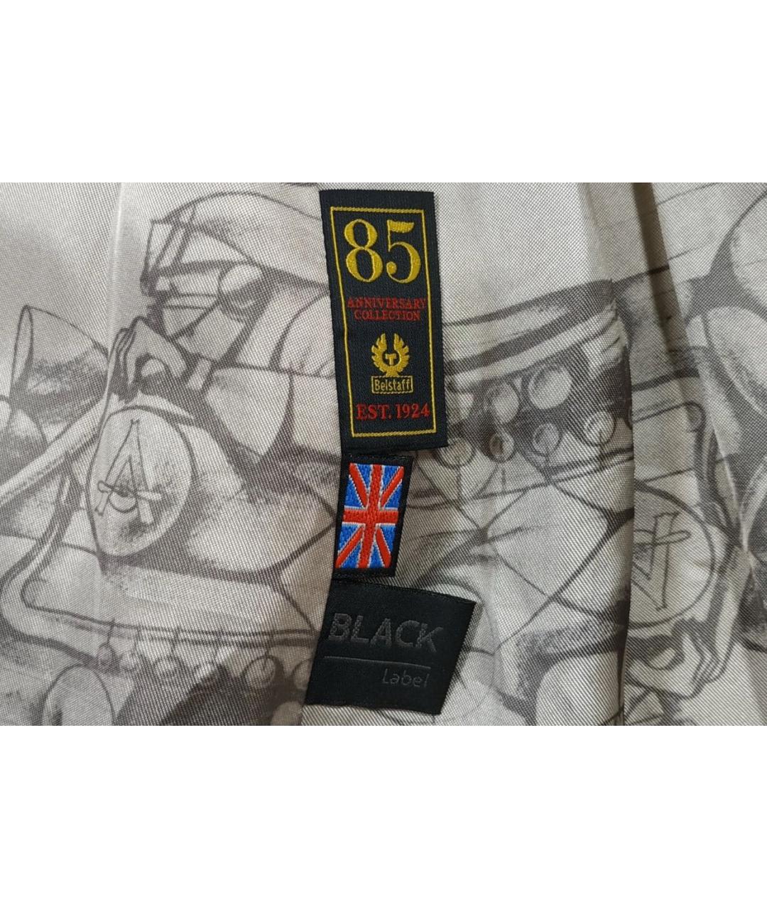 BELSTAFF Коричневое шерстяное пальто, фото 6