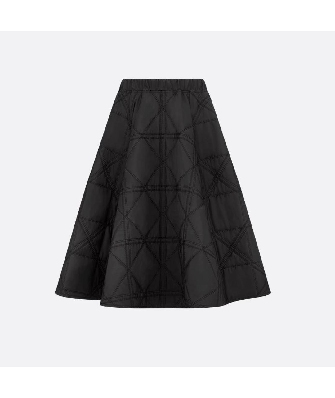 CHRISTIAN DIOR Черная юбка, фото 4