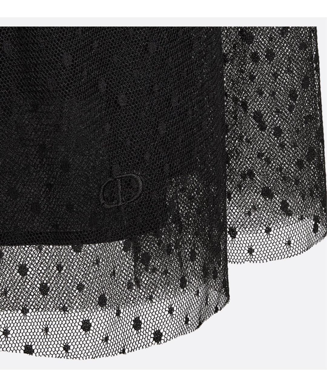 CHRISTIAN DIOR Черная юбка, фото 2