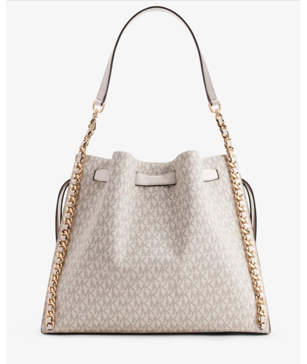 MICHAEL KORS Бежевая сумка через плечо, фото 5