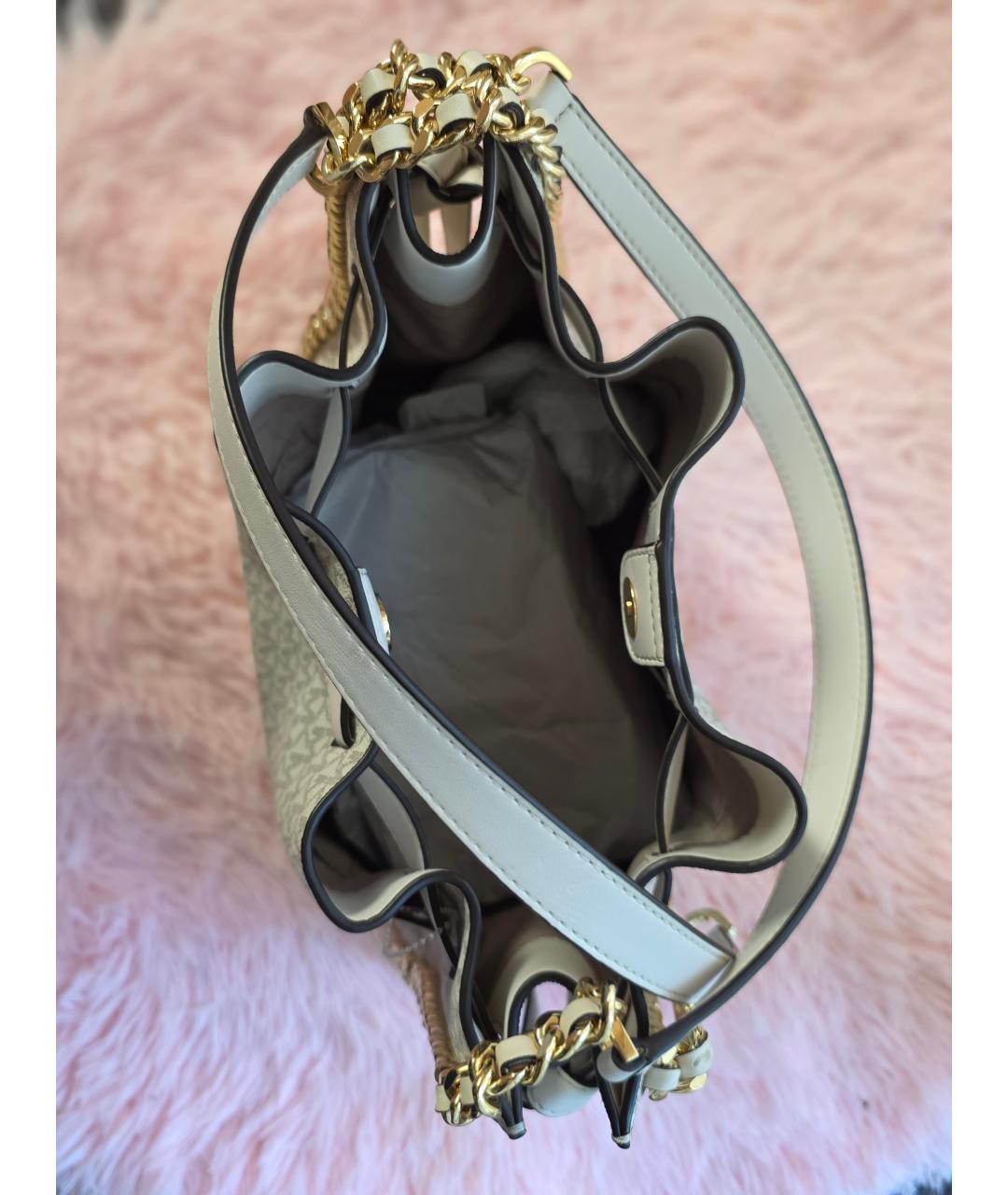 MICHAEL KORS Бежевая сумка через плечо, фото 8