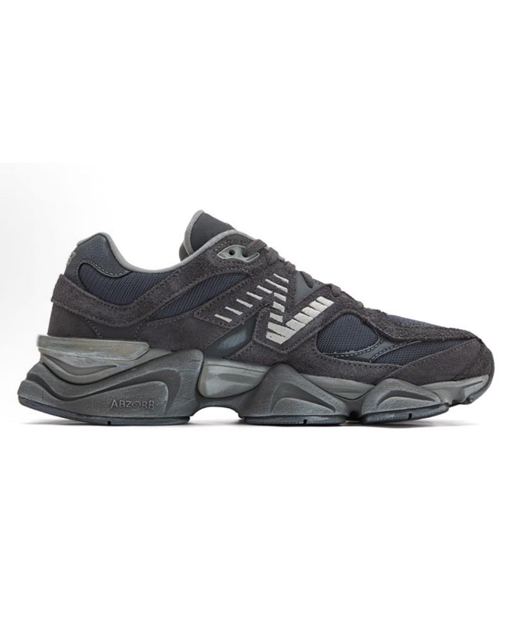 NEW BALANCE Антрацитовые замшевые кроссовки, фото 7