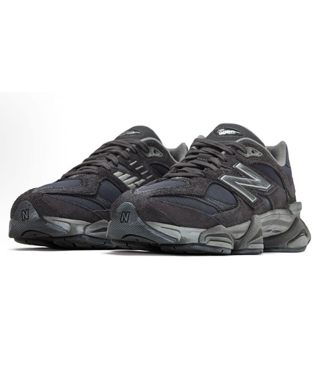 NEW BALANCE Антрацитовые замшевые кроссовки, фото 3