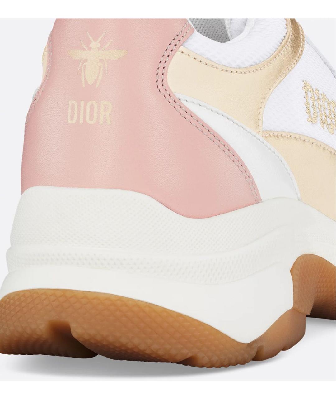 CHRISTIAN DIOR Белые кожаные кеды, фото 4
