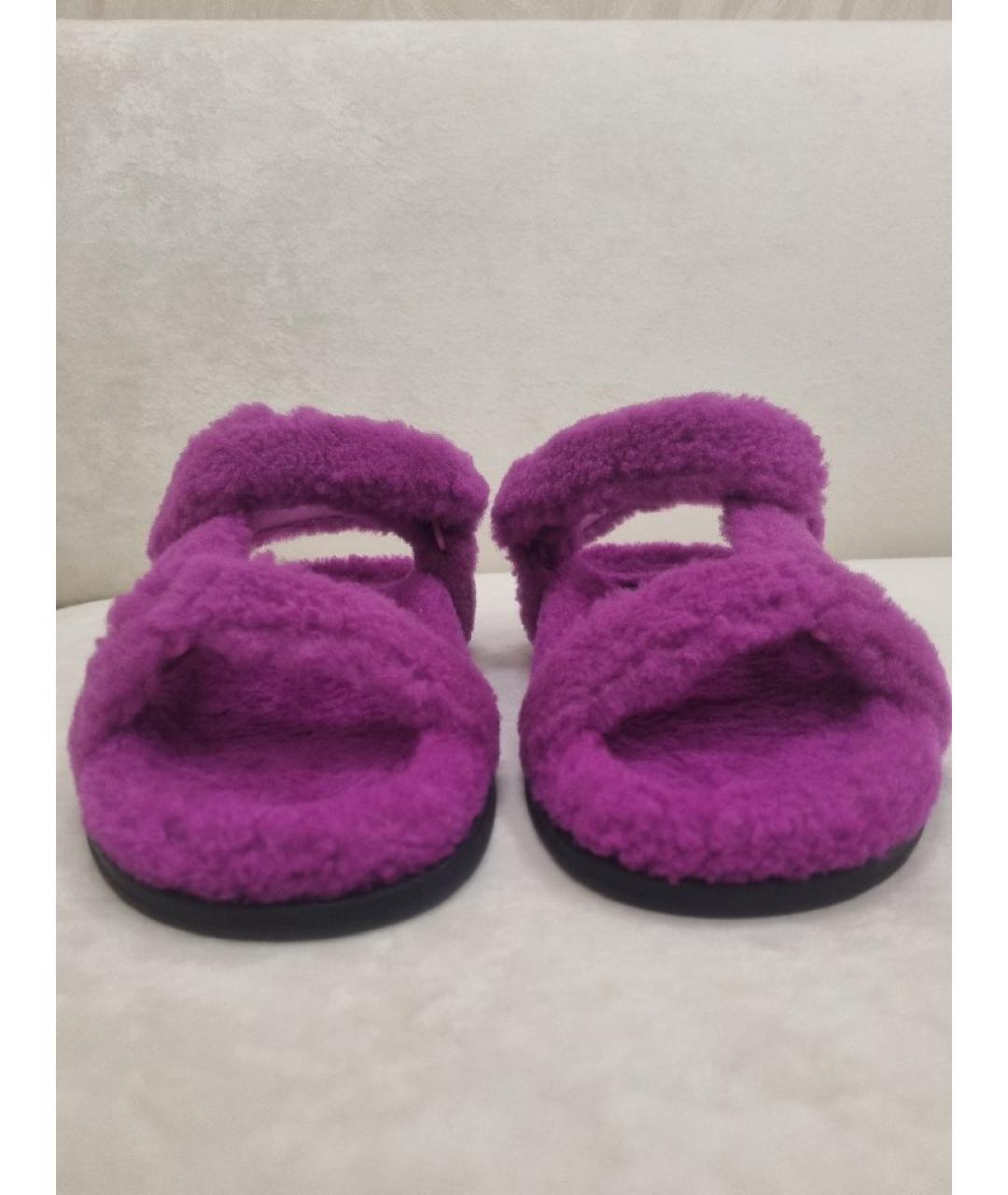 FENDI Розовые сандалии, фото 2