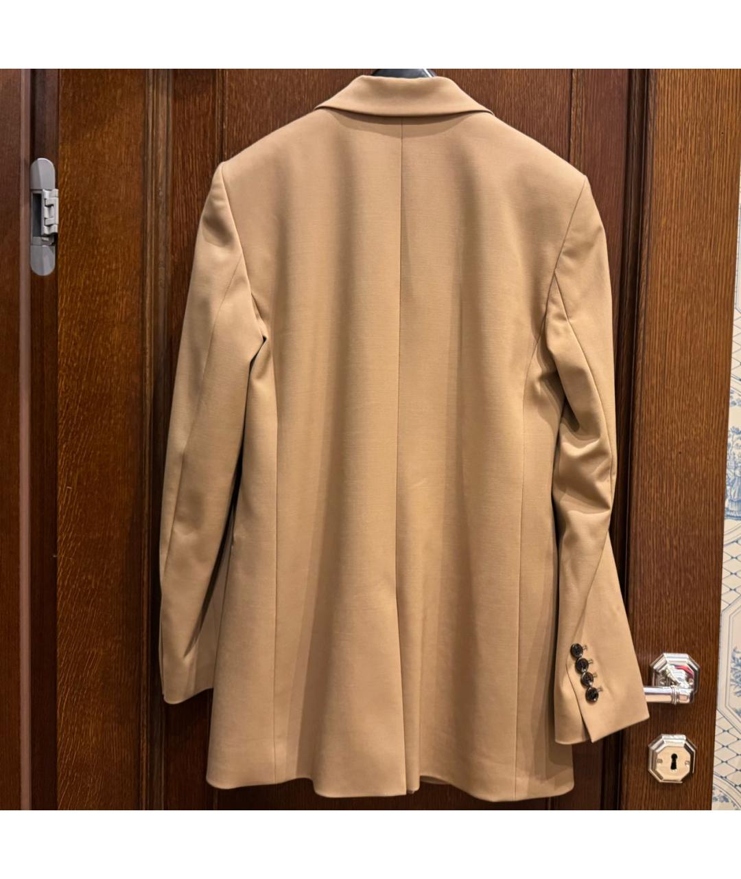 HUGO BOSS Горчичный хлопковый жакет/пиджак, фото 2