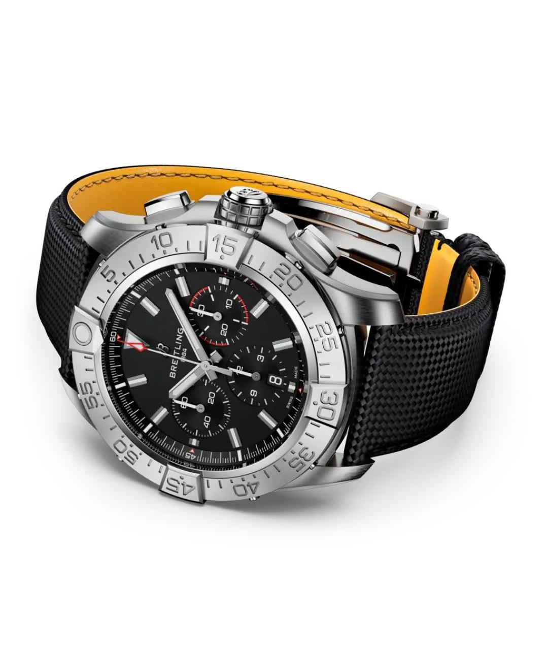 BREITLING Черные часы, фото 3