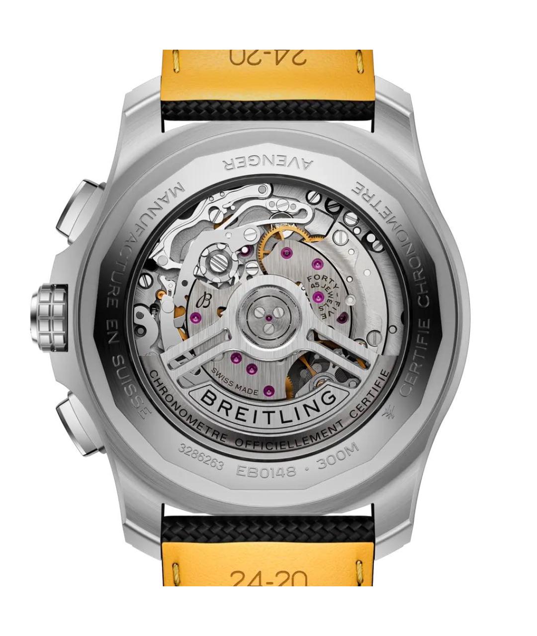 BREITLING Черные часы, фото 4