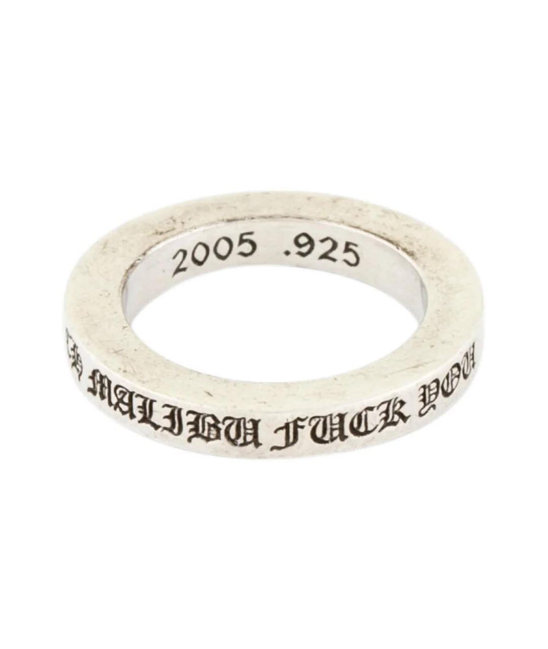 CHROME HEARTS Серебряное серебряное кольцо, фото 1