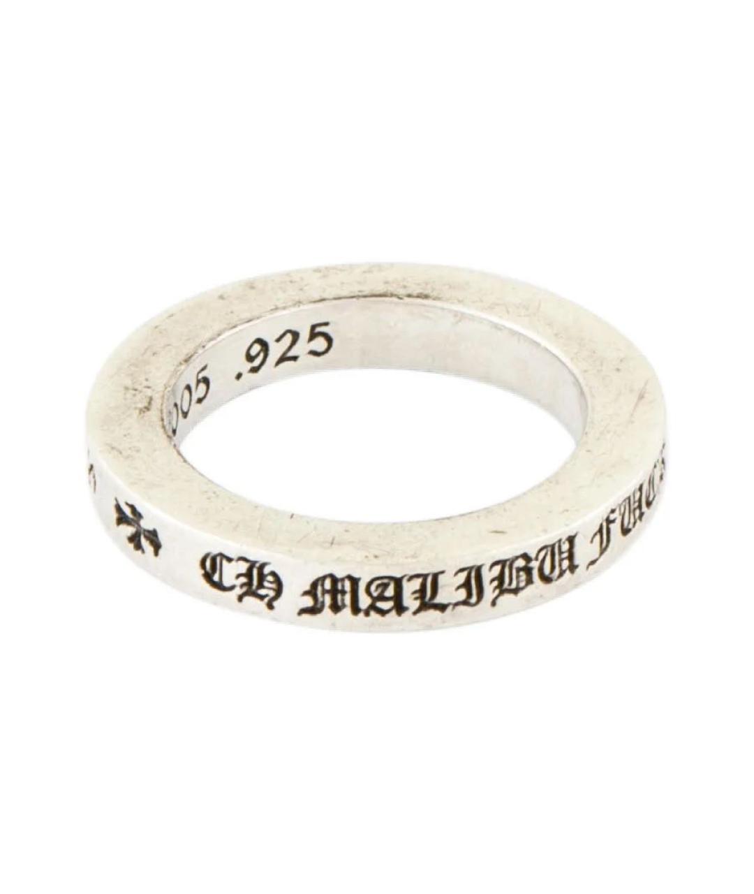 CHROME HEARTS Серебряное серебряное кольцо, фото 2