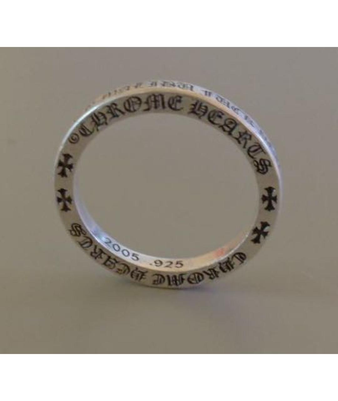 CHROME HEARTS Серебряное серебряное кольцо, фото 3