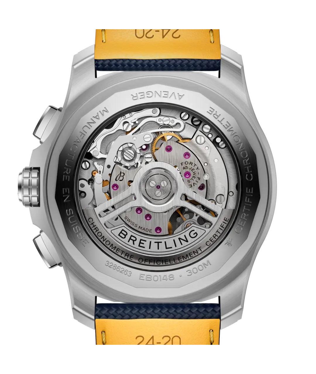 BREITLING Темно-синие часы, фото 4