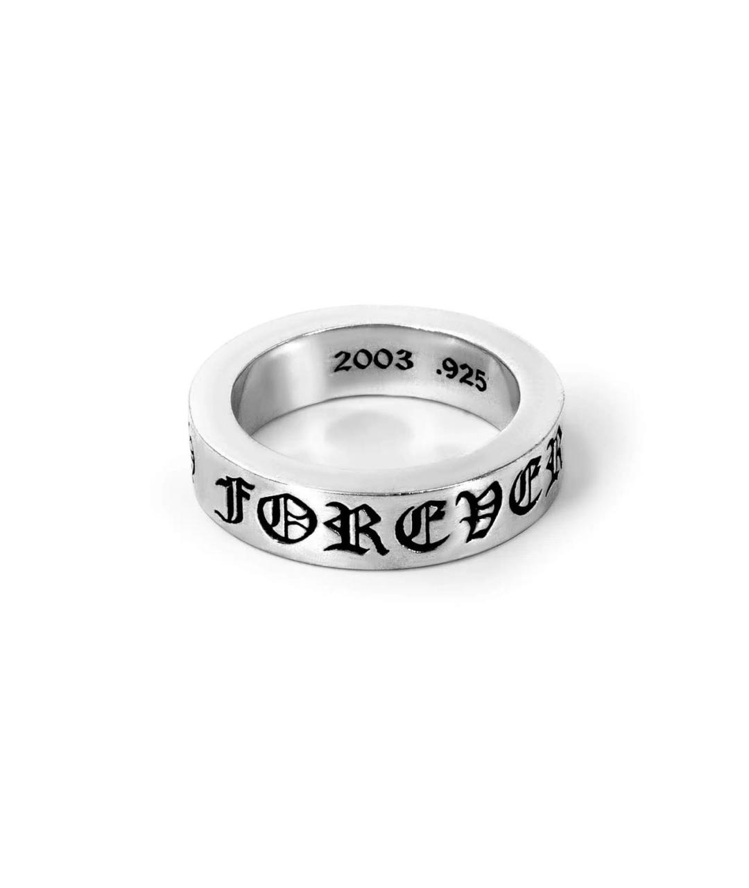 CHROME HEARTS Серебряное серебряное кольцо, фото 3