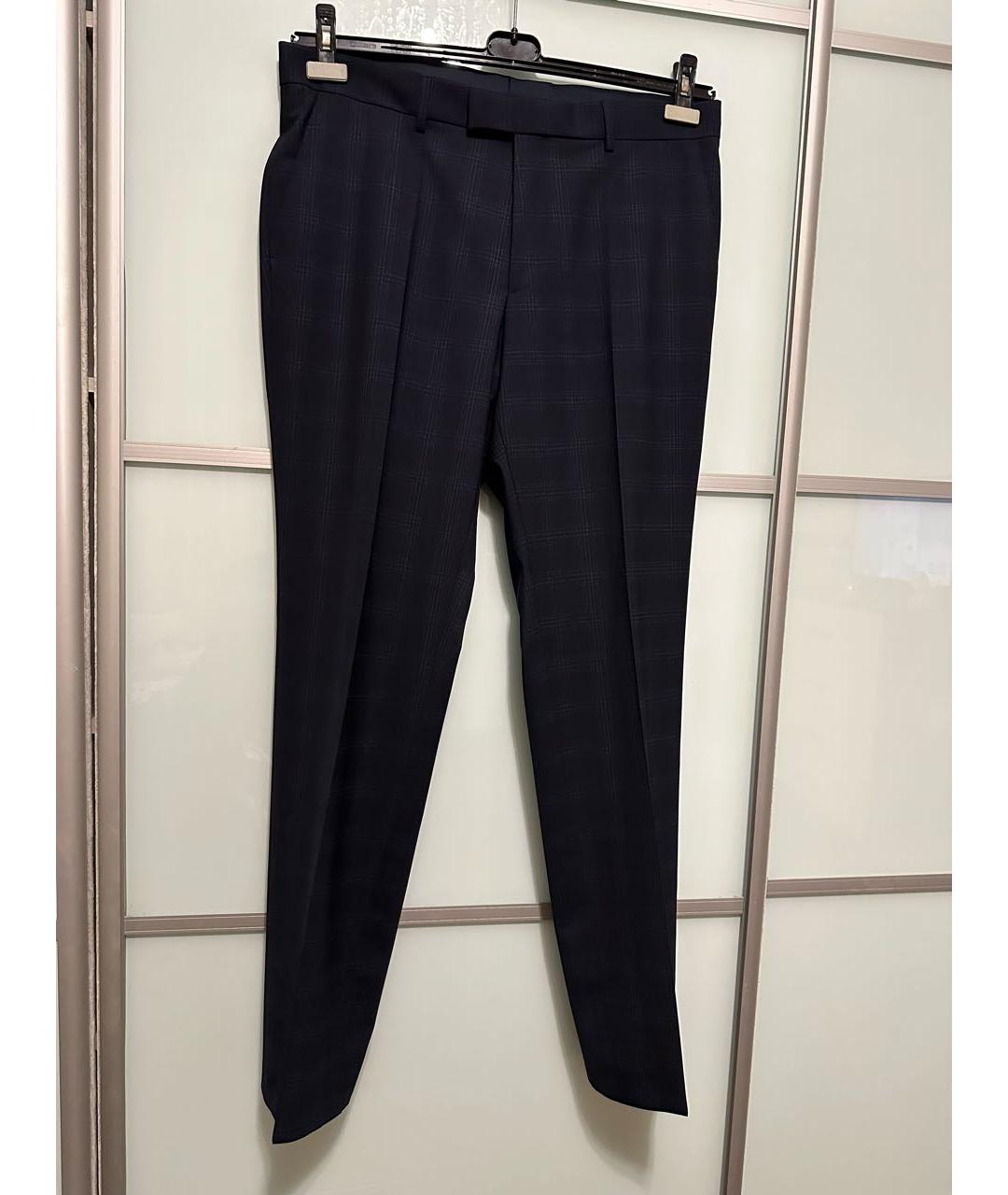 HUGO BOSS Темно-синий классический костюм, фото 3