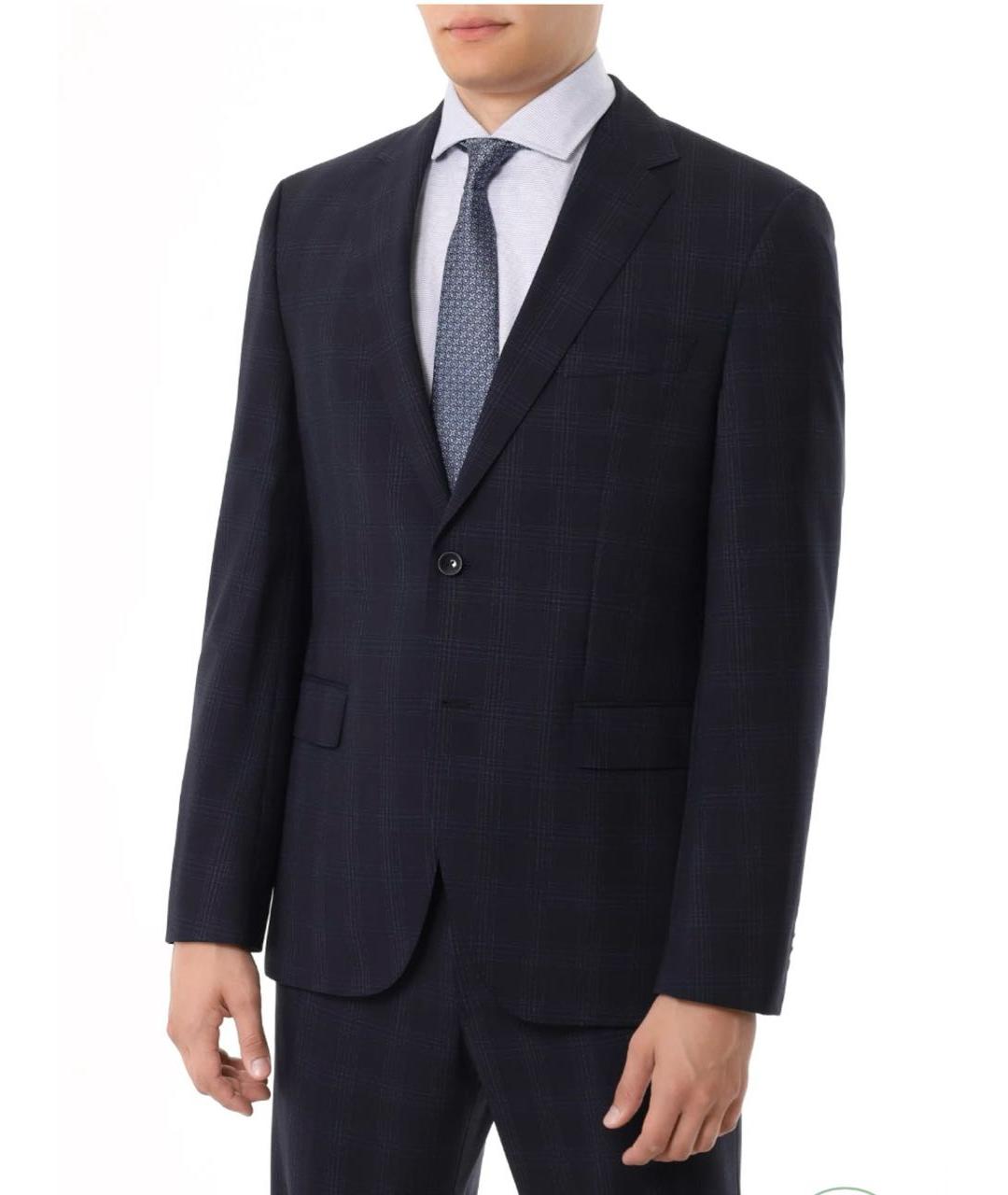 HUGO BOSS Темно-синий классический костюм, фото 7