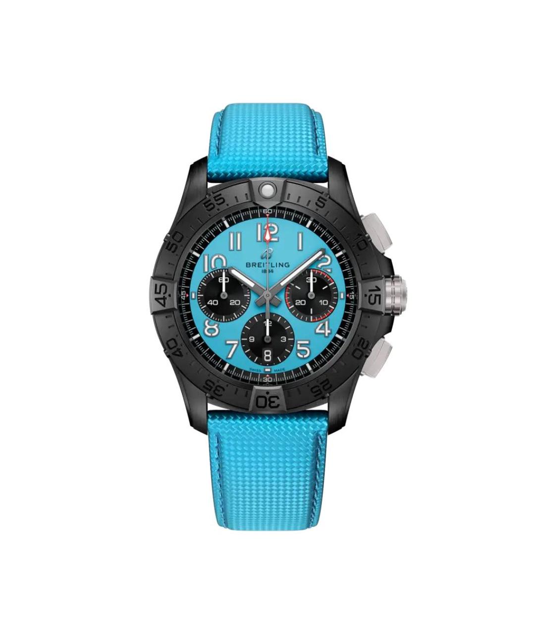 BREITLING Голубые часы, фото 1