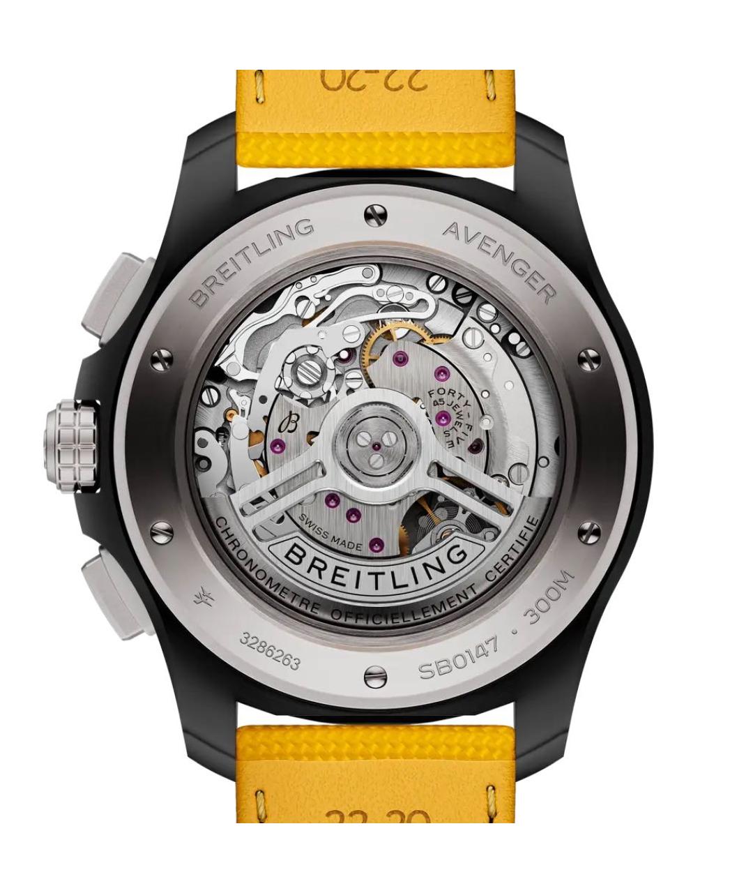 BREITLING Оранжевое часы, фото 4